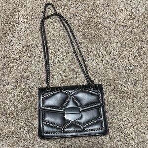 Elegant Black Studded Women's Bag